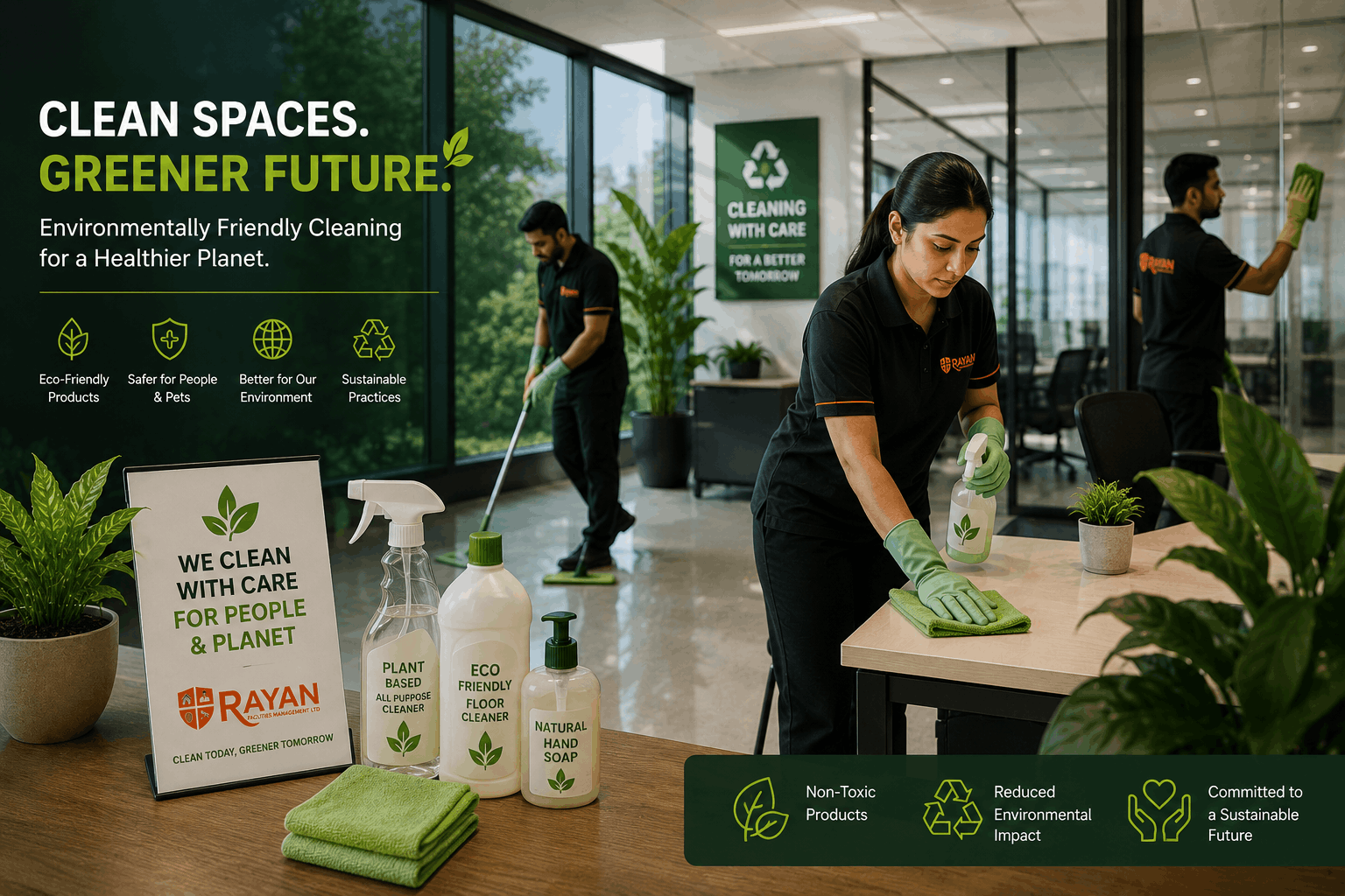 environment friendly cleaning rayan